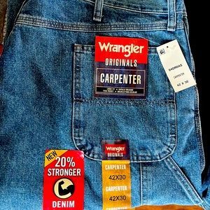 NWT Wrangler Original Carpenter Jeans / Loose Fit